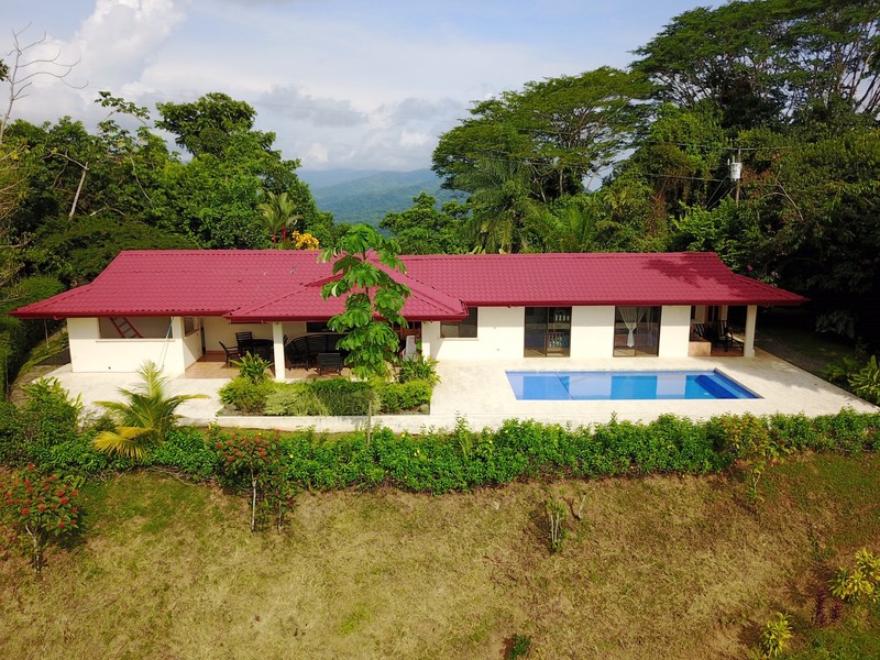 Home with pool